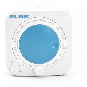 ELBE DR-1888 - Radio de Ducha sin Ventosa Color Blanco