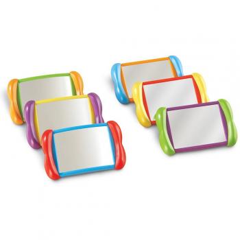 Learning Resources All About Me - 2-in-1 Mirrors, set of 6