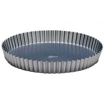 patisse Tortera Silver Top 28 cm Plana, Acero Inoxidable, 11.3x1.4x11.3 Inches