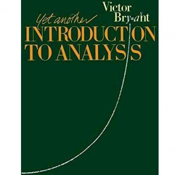 Yet Another Introduction to Analysis