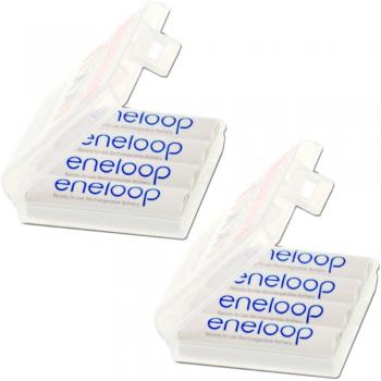 Sanyo Eneloop Panasonic - Pilas recargables, Capacidad 1900mAh
