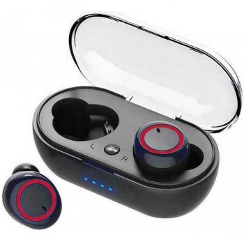 Auriculares Inalámbricos Y50 Bluetooth 5.0 TWS Estéreo HD con Control Táctil y Estuche de Carga para Deportes