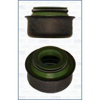Retén de válvulas AJUSA 12002300 para OPEL, FORD y FIAT - Buje de estanqueidad, goma de válvula, compatible con referencias 94656542, 94580655, 708323