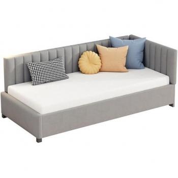 Sofá Cama Multifuncional REDOM con Juego de 2 Sillas de Comedor en Terciopelo Beige, Respaldo y Patas Regulables para Salón y Comedor