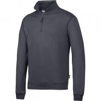 Sudadera Snickers 2818 Gris Hombre 1/2 Zip XL