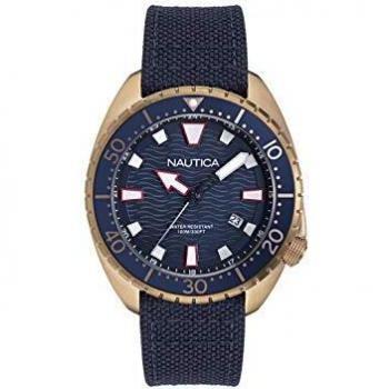 Nautica Men's Analogue Analog Quartz Watch with Rubber Strap NAPHAS903