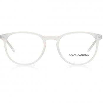 Dolce & Gabbana DG3366 3420 Armazones para Hombre Blancas, Lentes Recetados Para Hombre Blancos, Gafas Recetadas para Hombre Blancas