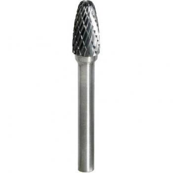 Fresa de Carburo con Arco Redondeado Forma F, Ø 10 mm, Longitud 65 mm - KS Tools 515.3264