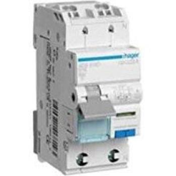 Hager ADS916D Corriente residual LS Switch, 16A, 30mA, 1-pin 1-pin protegido
