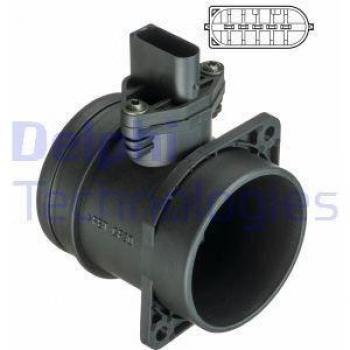 Sensor de flujo de aire Delphi AF10361-12B1 - Medidor de masa de aire, compatible con múltiples vehículos, alta precisión en la medición, diseño robusto para mayor durabilidad, fácil instalación