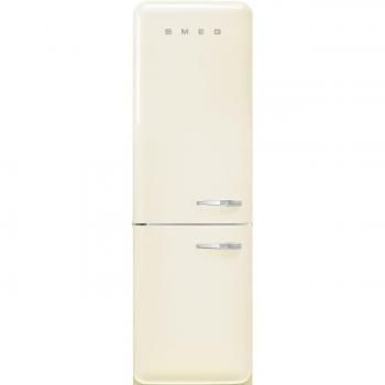 Frigorífico Combi Smeg FAB32LCR5 Crema | No Frost | Diseño Retro Años 50 | Bisagra Izquierda | Clase Energética D | Altura 196,8 cm | Anchura
