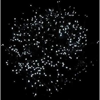 Luces led de Navidad de 8 Funciones con 240 Luces Blancas para Interior y Exterior de 717 cm - LOLAhome