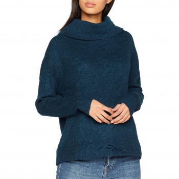 Vero Moda Vmhelen LS String Blouse Rep, suéter para Mujer, Azul