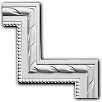Elemento Decorativo de Esquina 152294 Estilo Neoclásico Blanco Profhome