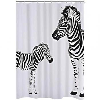 RIDDER Rideaux de douche textile - Zebra