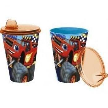 Vaso con Sipper Easy 430 ML | Blaze and The Monster Machines