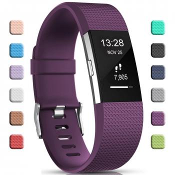 Gogoings Correa para Fitbit Charge 2 Pulsera Ajustable Correa de Reemplazo Deportivo Compatible con Fitbit Charge2 para Mujeres Hombres