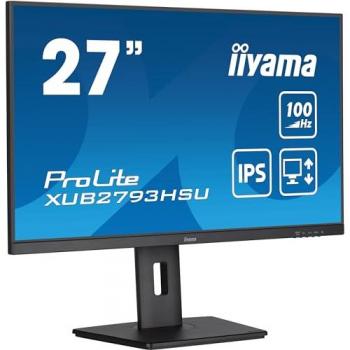 Monitor Iiyama ProLite XUB2793HSU-B7 27 Full HD IPS 100Hz 1ms Negro