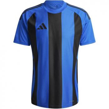 Camiseta de fútbol adidas Striped 24 hombre azul con manga corta