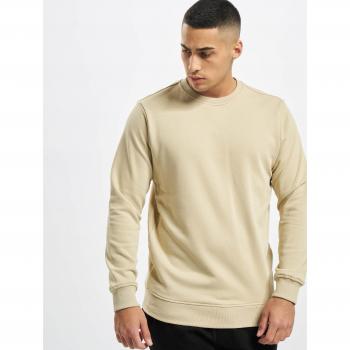 Urban Classics Basic Terry Crew Sweatshirt - Concrete Cream 2XL