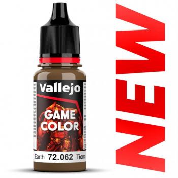 Tierra Acrílica Vallejo 17 ml