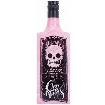 Cien Malos Cien Malos Licor De Fresa & Tequila 19% Vol. 0,7L - 700 ml