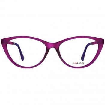 Polar 486 With Clip-On 08 Armazones para Hombre Purple, Lentes Recetadas Para Hombre Purple, Gafas Recetadas para Hombre Purple