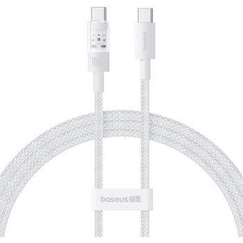 Baseus Gem 1m 100W USB C to USB C Fast Charging Cable - White