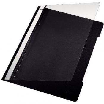 Leitz 41910095 - Clasificadores de plastico, negro, paquete de 25