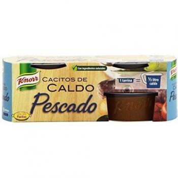 Knorr - Cacito De Caldo Pescado - 4 tarrinas