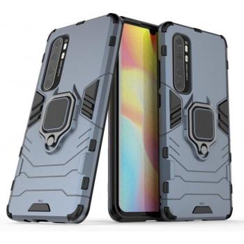 Funda Magnética Con Anillo Para Móvil Xiaomi Mi Note 10 Lite - Carcasa Magnética con Anillo Imán Antigolpes Resistente Rígida Dura con Soporte, Tecnología de Absorción de Golpes,