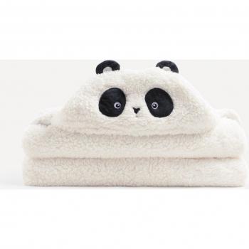 Manta decorativa infantil Oso panda Mini Home