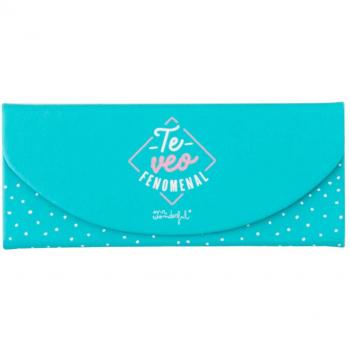 Mr; Wonderful Woa09204Es Funda De Gafas Plegable Te Veo Fenomenal