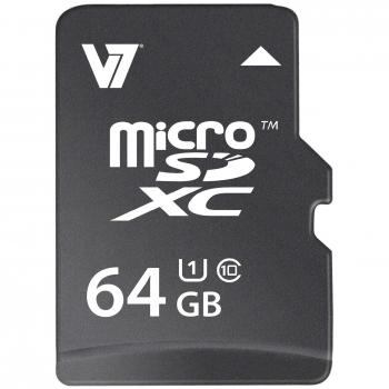 V7 Micro SDXC Memoria 64GB UHS-1 - Tarjeta de Memoria