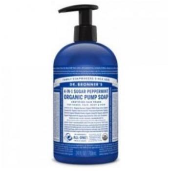 Jabón de Azúcar Menta 710ml - Jabón líquido exfoliante, aroma a menta, envase de 710 ml, formulación hidratante y refrescante