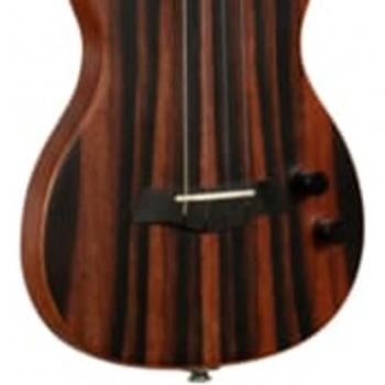 Kala Tenor Ukulele with Exotic Mahogany Body and Built-in Electronics