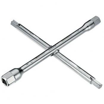 Llave en cruz sanitaria Gedore 378500 - 220x220mm, función 14 vías