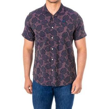 Camisa de manga corta con cuello de solapa LMC032 para hombre - La Martina