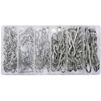 Pasador de horquilla Yato YT-06883 - Juego de 150 piezas de pasadores divididos por resorte
