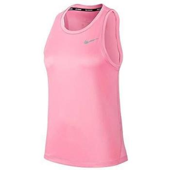 NIKE W Nk Miler Tank Camiseta sin Mangas, Mujer, Magic Flamingo/