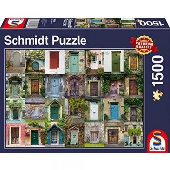 Puzzle Puertas, 1500 Piezas - Schmidt Spiele - Arquitectura y Monumentos - Adulto - Mixto