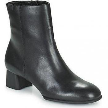 Camper Katie Women's Ankle Boots - Black Smooth Leather, 5.1cm Heel Height, Size 36