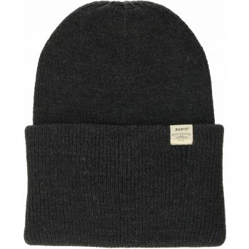 Gorro de hombre Barts Haveno gris, tejido acanalado, talla única