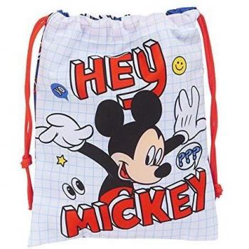Safta Saquito Merienda Lunch Bag de Mickey Clubhouse, 200x250mm, Mickey Mouse