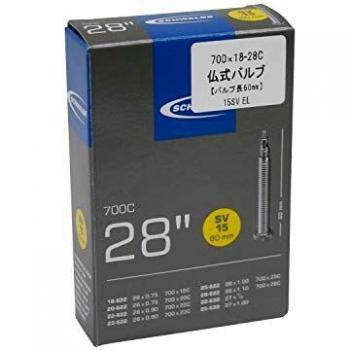 Schwalbe Cámara Larga 27-28 x 3/4-1 1/8, válvula Presta