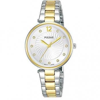 Pulsar Mujer Cuarzo Analógico Reloj con Metal Pulsera PH8492X1