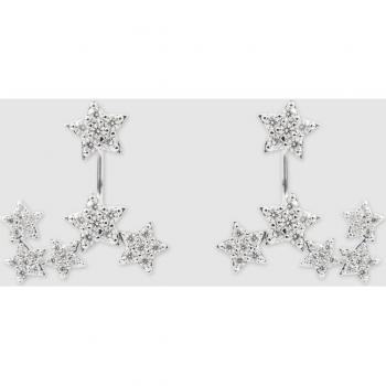 Pendientes Dada Burma Stars Line con circonitas