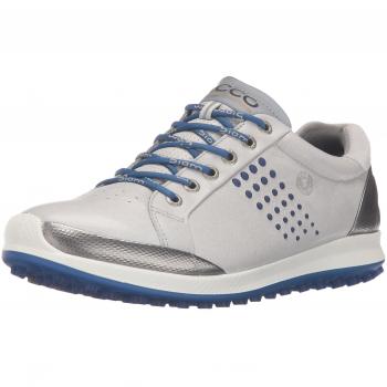 Ecco Men`s Golf Biom Hybrid 2 - Zapatos de golf para hombre, color gris, talla 43