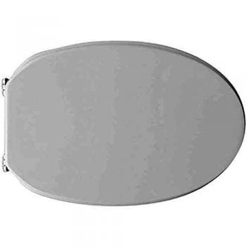 Asiento de WC para inodoro americano Vavid, forma 1, color blanco