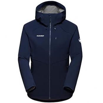 Mammut Ultimate Comfort SO Hooded Jacket - Women's, Marine, Large